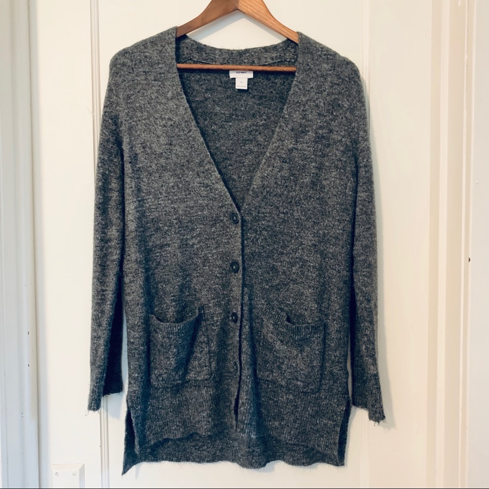 Gray Cardigan